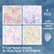 4 PCS Wall Stencils for Painting, 8x8 Inch Reusable Leaf Pattern Stencils for Crafts, Furniture, Canvas and Home Wall Decor DIY Art Projects Templates